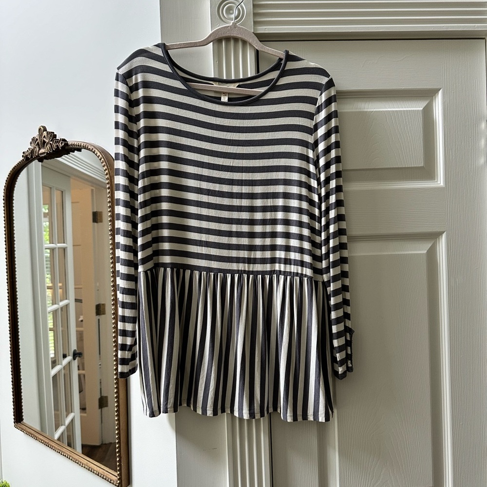 Matilda Jane Let’s Connect Peplum Top